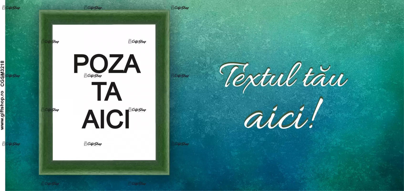 Cana, personalizata cu poza si text, 330ml, model 3218