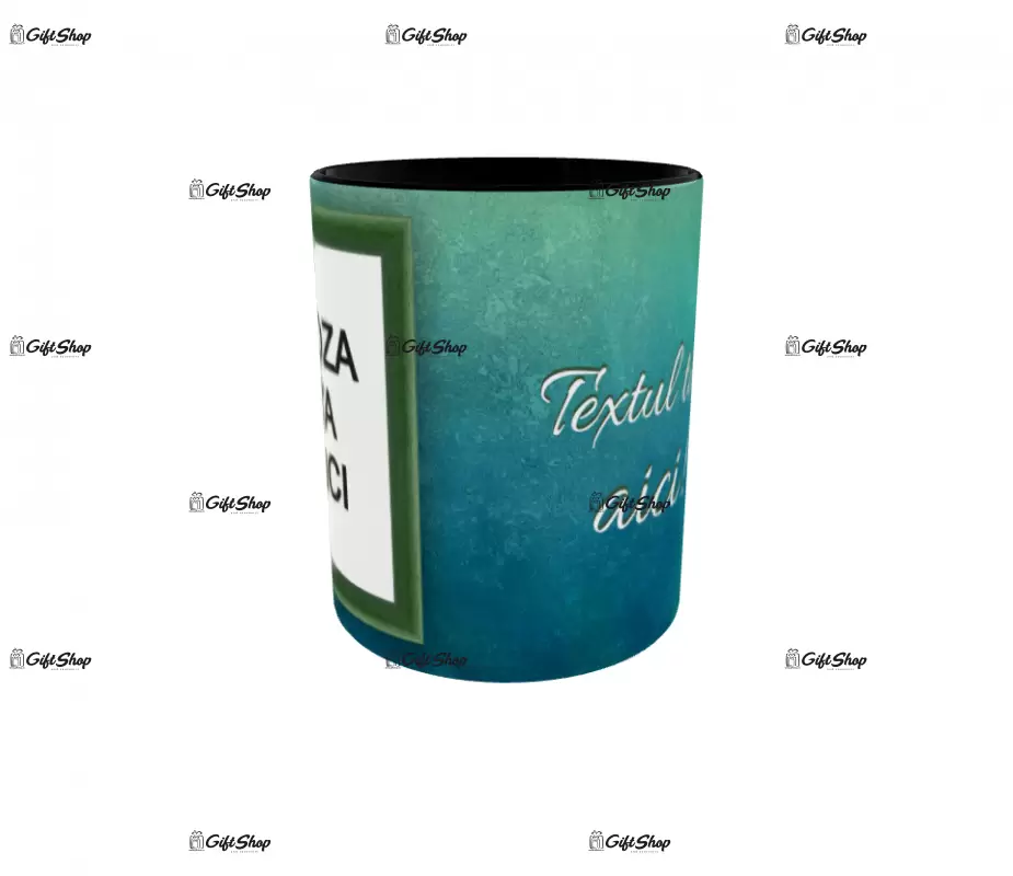 Cana, personalizata cu poza si text, 330ml, model 3218