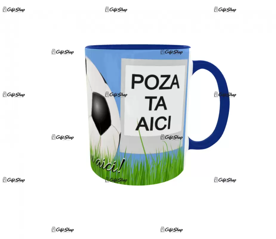 Cana, personalizata cu 2 poze si text, 330ml, model 3224