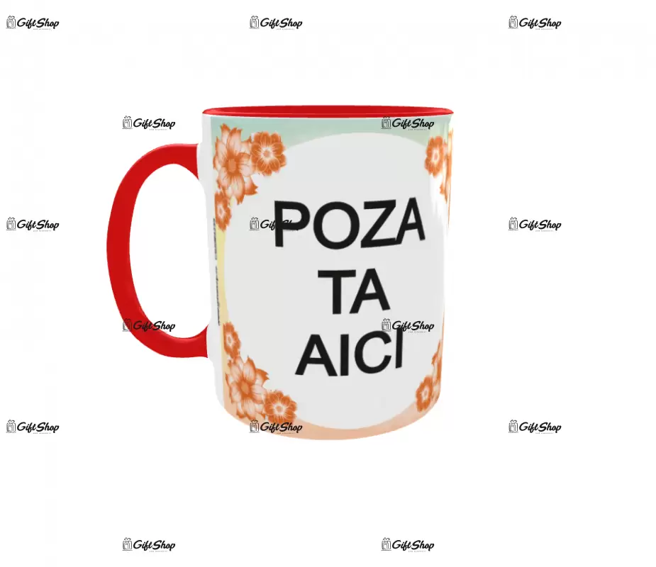Cana, personalizata cu poza si text, 330ml, model 3239