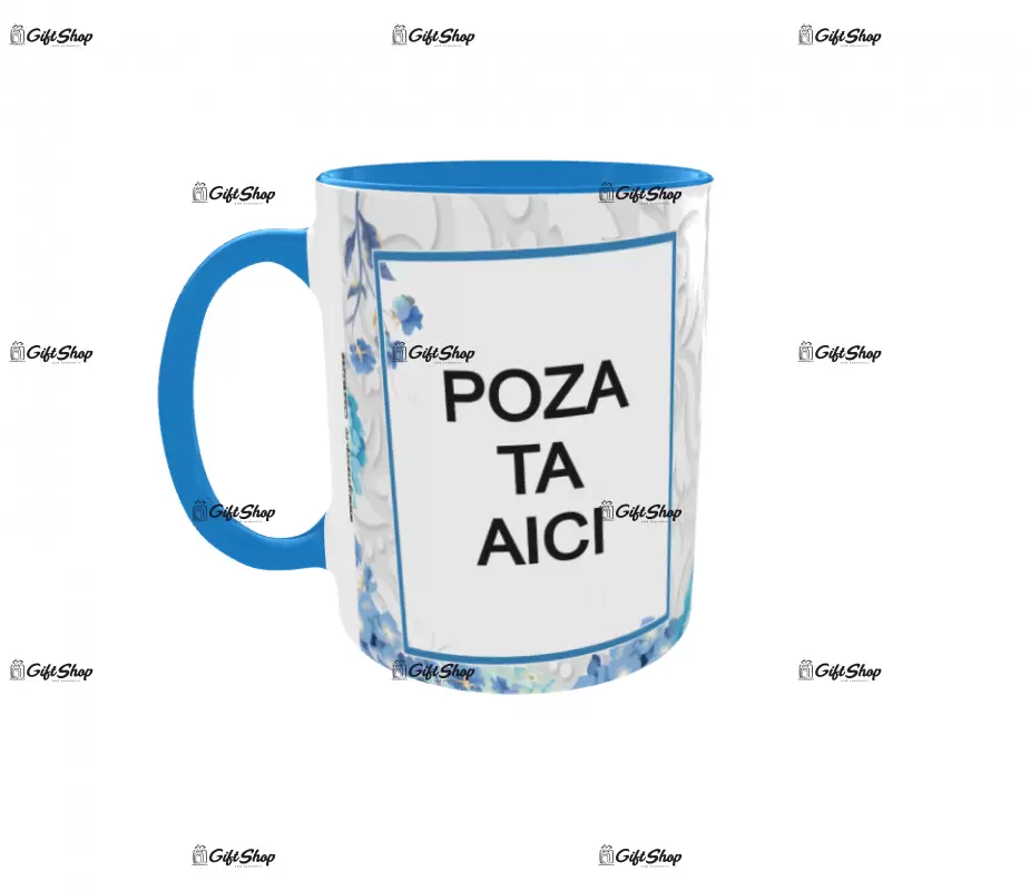 Cana, personalizata cu poza si text, 330ml, model 3248