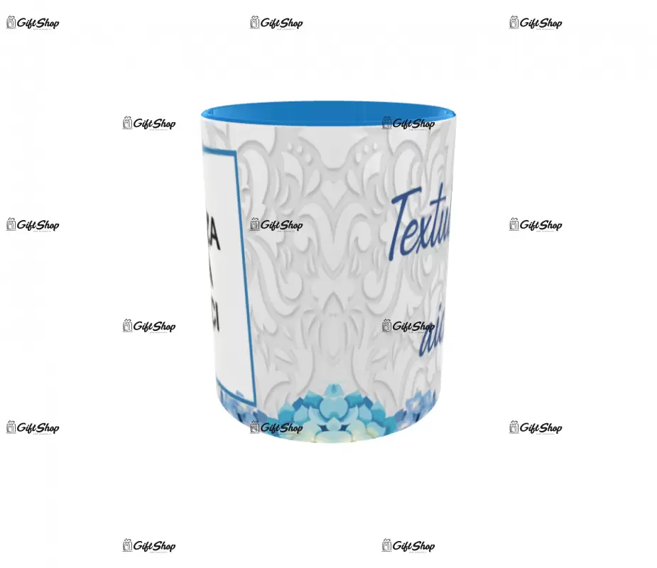 Cana, personalizata cu poza si text, 330ml, model 3248