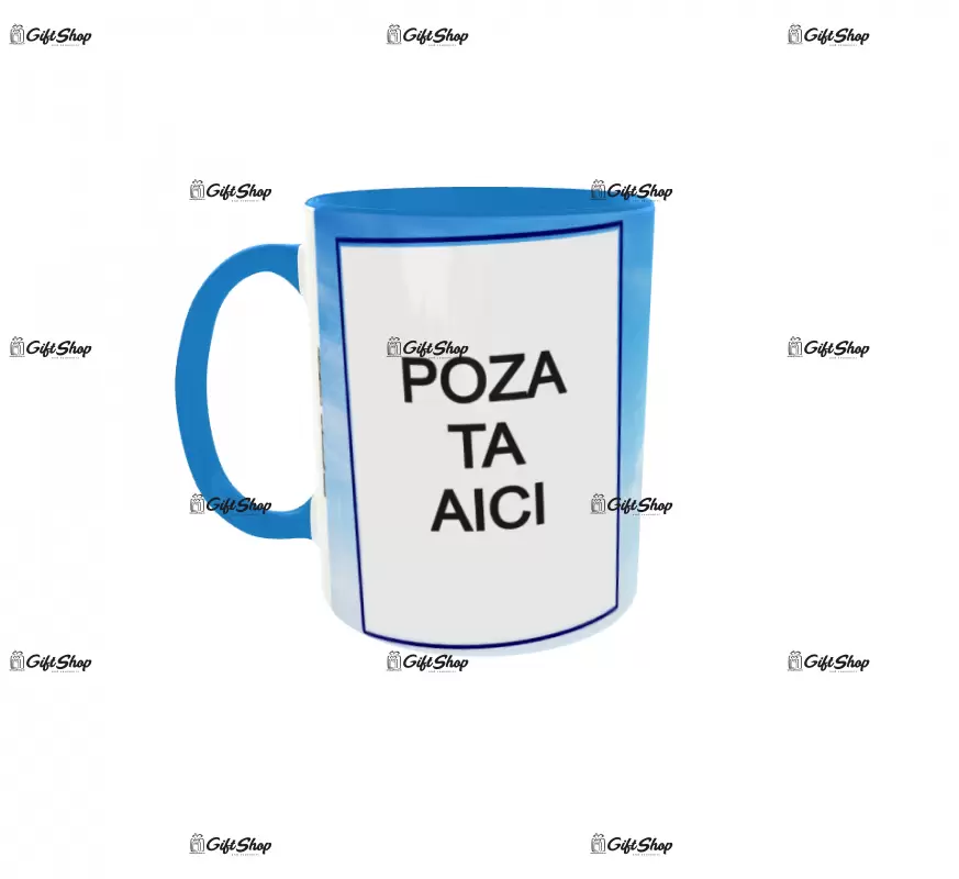 Pentru cel mai bun sot, cana personalizata cu poza si text, 330ml, model 3262