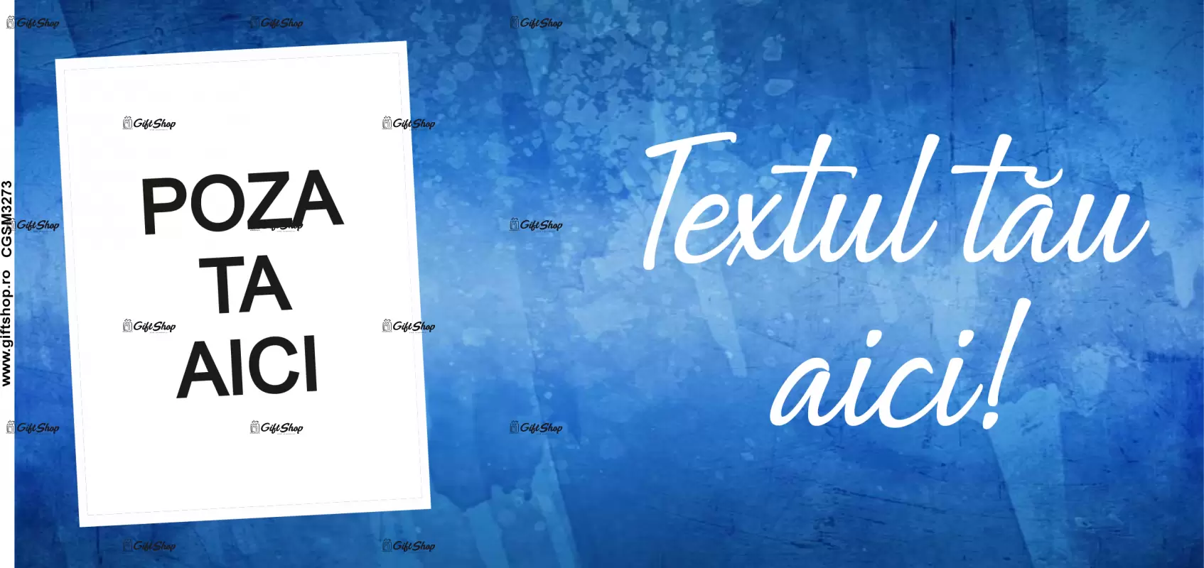 Cana, personalizata cu poza si text, 330ml, model 3273