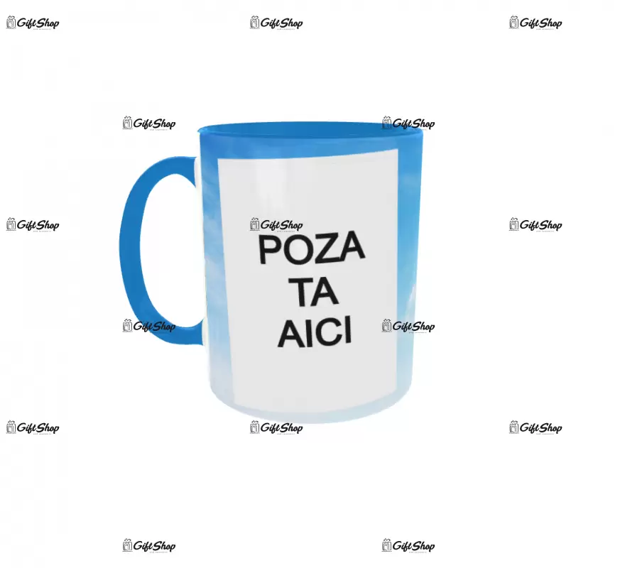 Cana, personalizata cu poza si text, 330ml, model 3285