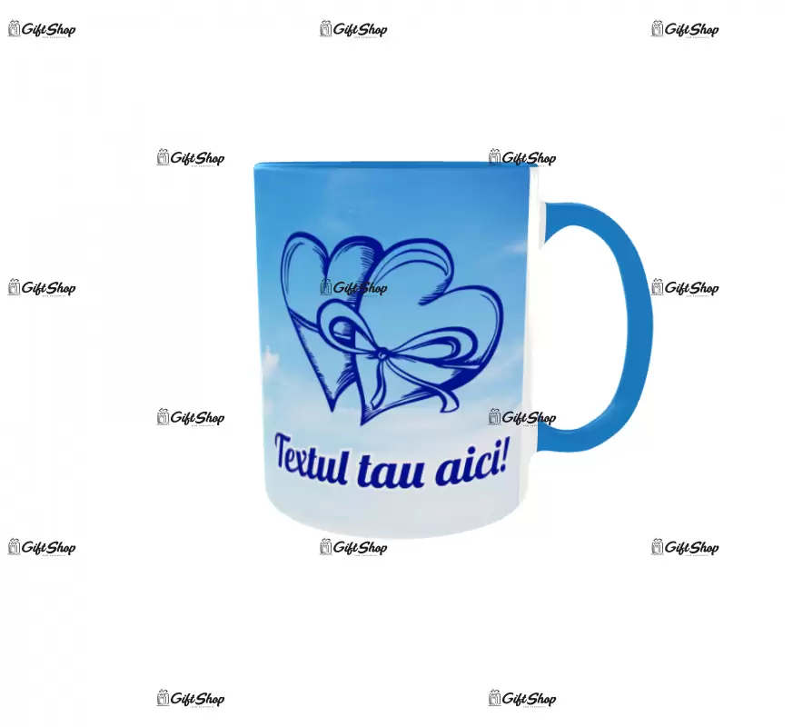 Cana, personalizata cu poza si text, 330ml, model 3285