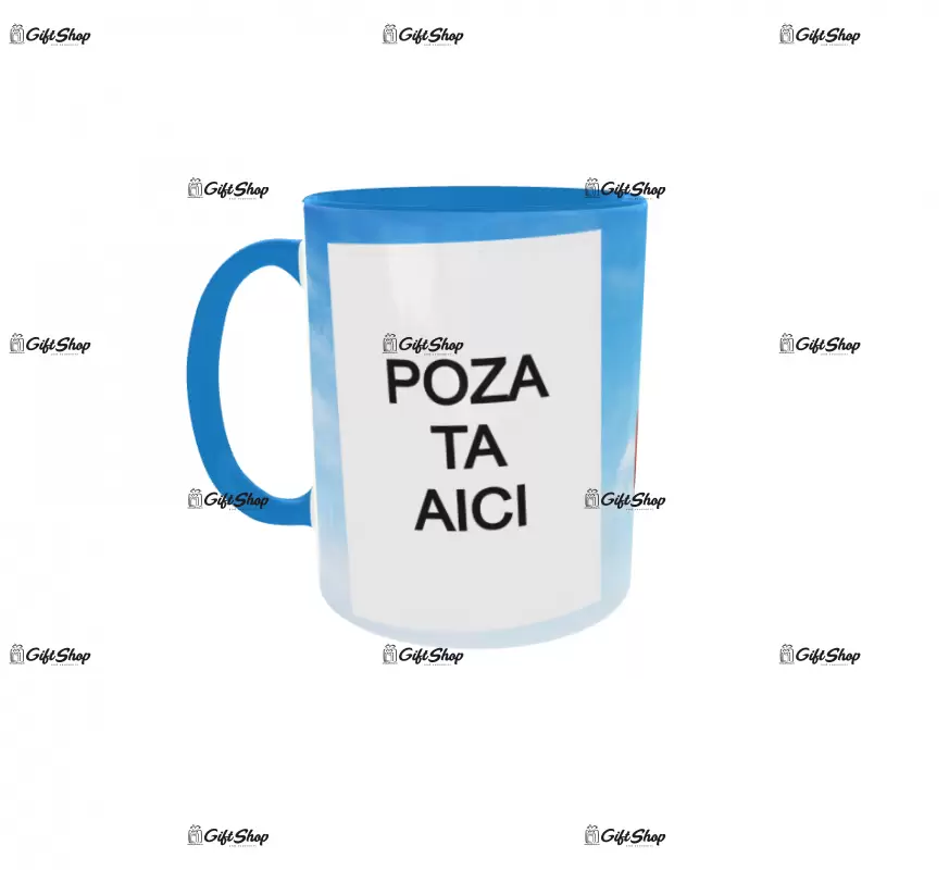 Pentru cel mai bun bunic din lume, cana personalizata cu poza si text, 330ml, model 3289
