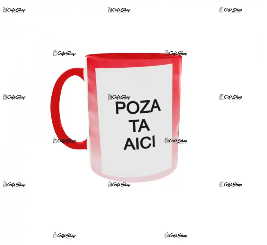 Pentru cea mai buna bunica din lume, cana personalizata cu poza si text, 330ml, model 3291