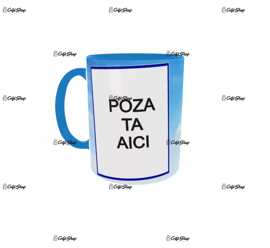 Cana, personalizata cu poza si text, 330ml, model 3293