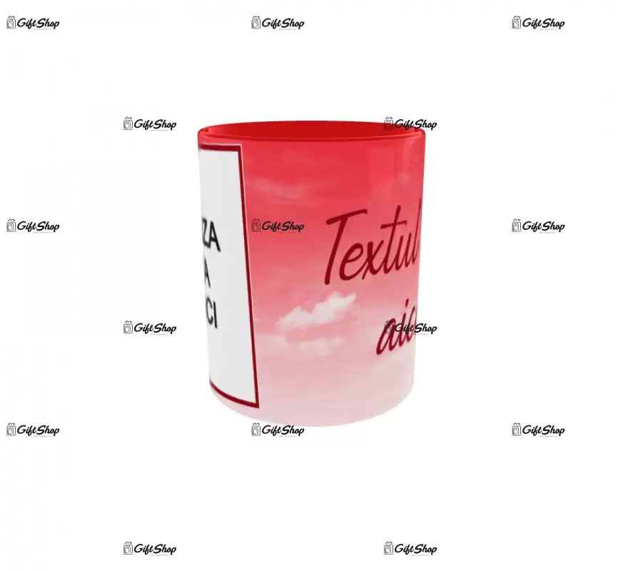 Cana, personalizata cu poza si text, 330ml, model 3296