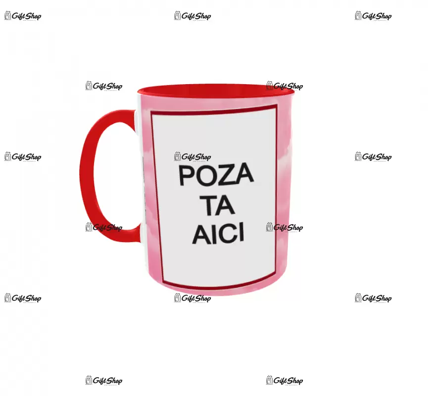 Cana, personalizata cu poza si text, 330ml, model 3299
