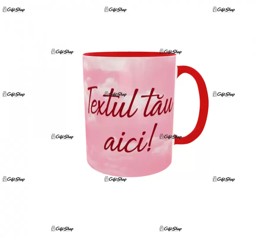 Cana, personalizata cu poza si text, 330ml, model 3299
