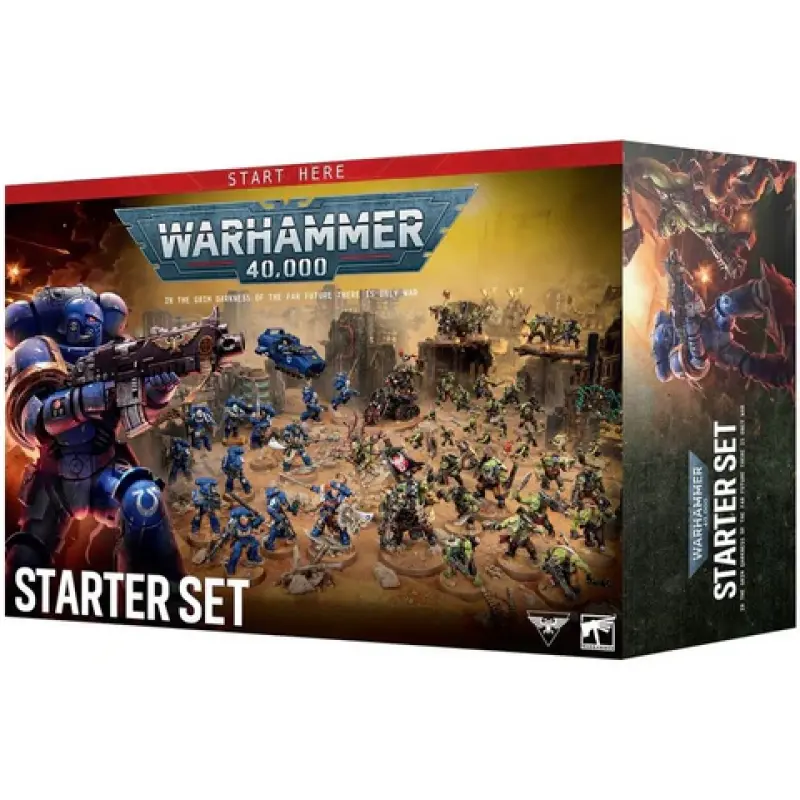 Starter set, warhammer 40000 engleza, games workshop, model 40-05