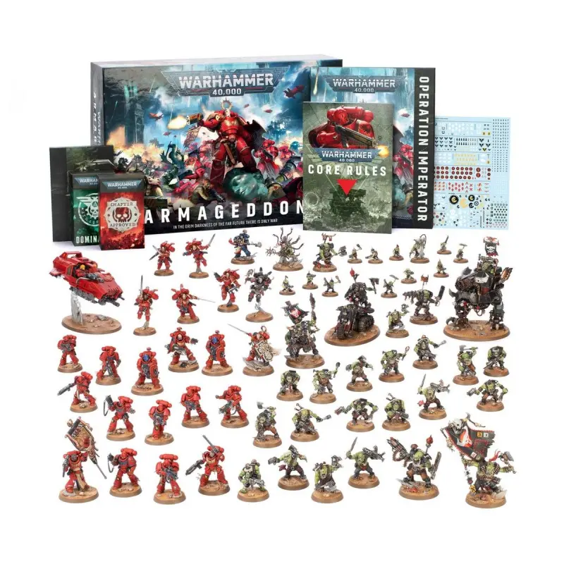 Armageddon, warhammer 40,000, games workshop,  11th edition, limba engleza