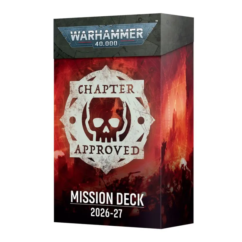 Chapter approved mission deck (eng), warhammer 40k, games workshop, model 40-65