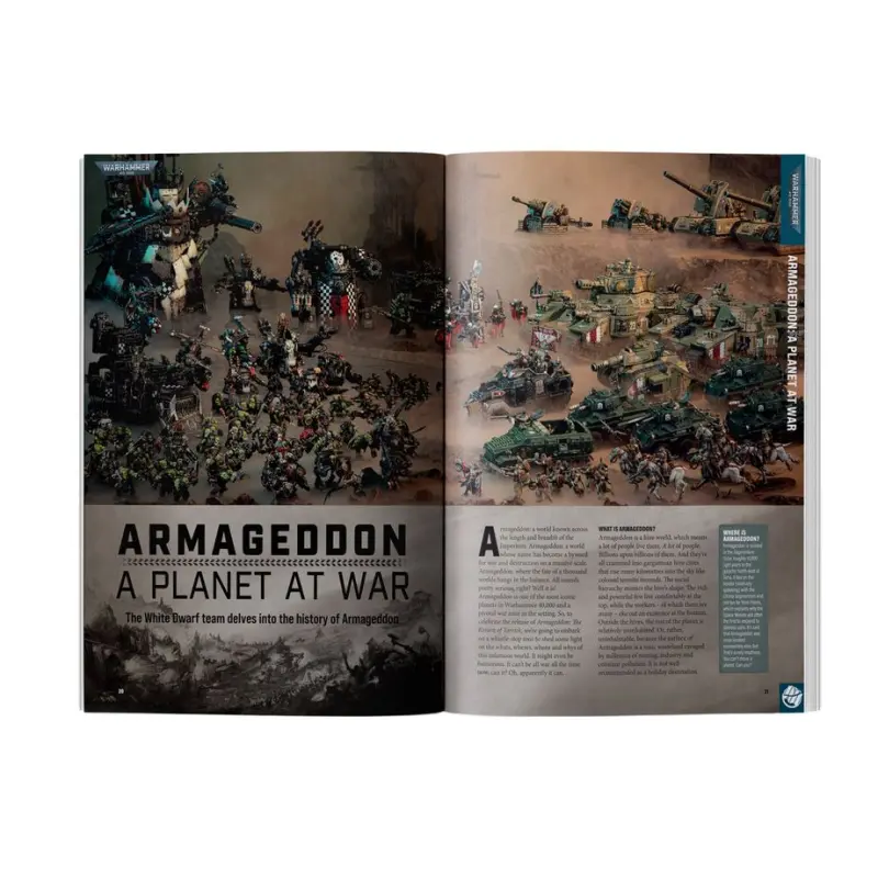 White dwarf, official warhammer magazine, limba engleza, mai 2026, arf 524