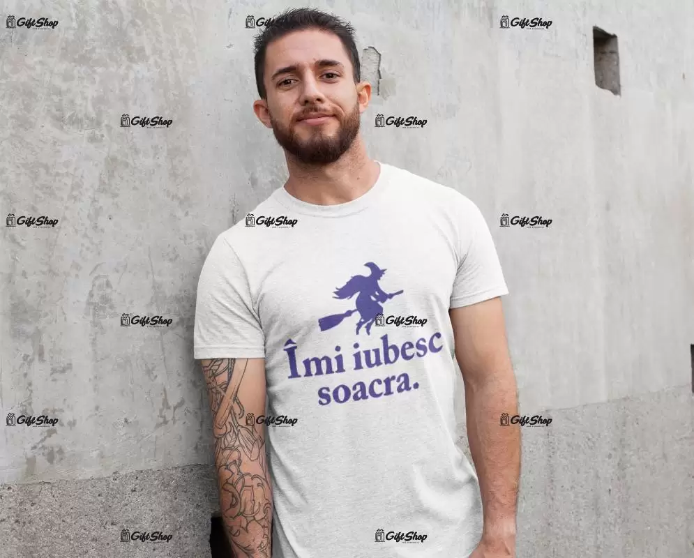Imi iubesc soacra, tricou cu mesaj b
