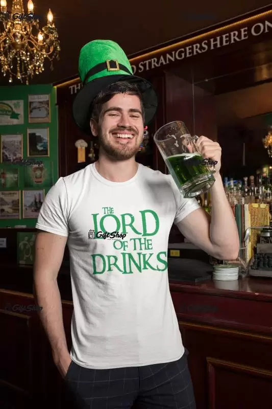 The lord of the drinks, tricou cu mesaj