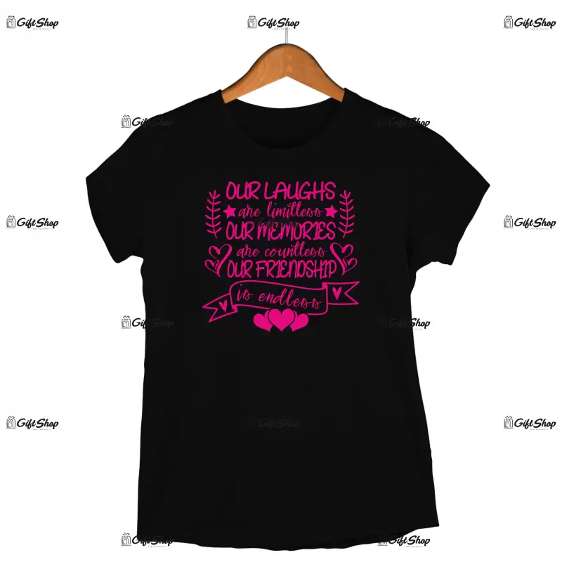 Our laughs are limitless...- , tricou cu mesaj