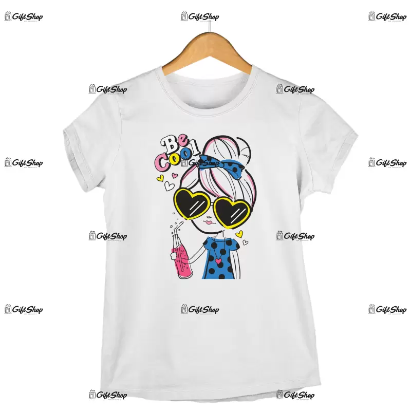 Be cool, tricou cu mesaj