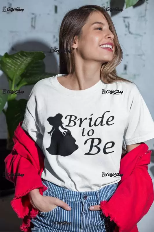 Bride to be, tricou cu mesaj