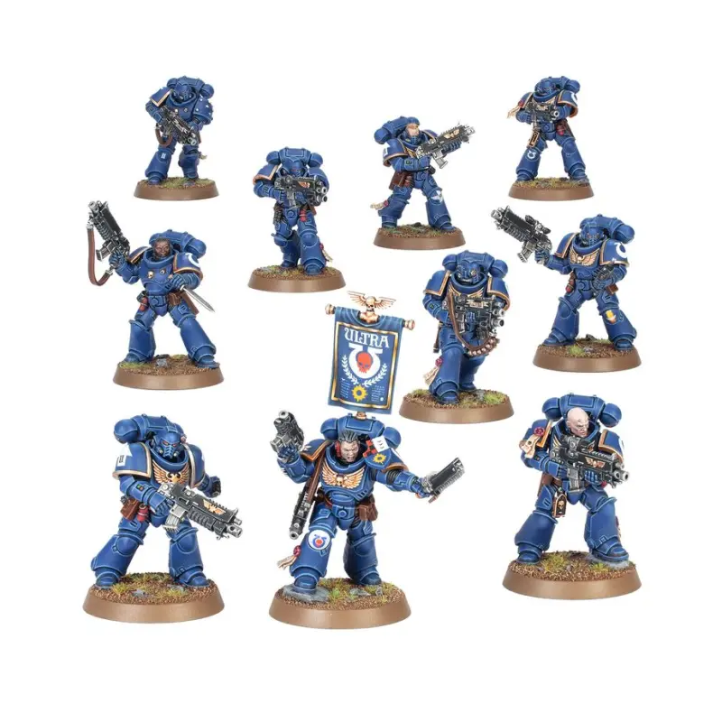 Intercessor squad, space marines, warhammer 40k, games workshop, model 48-115