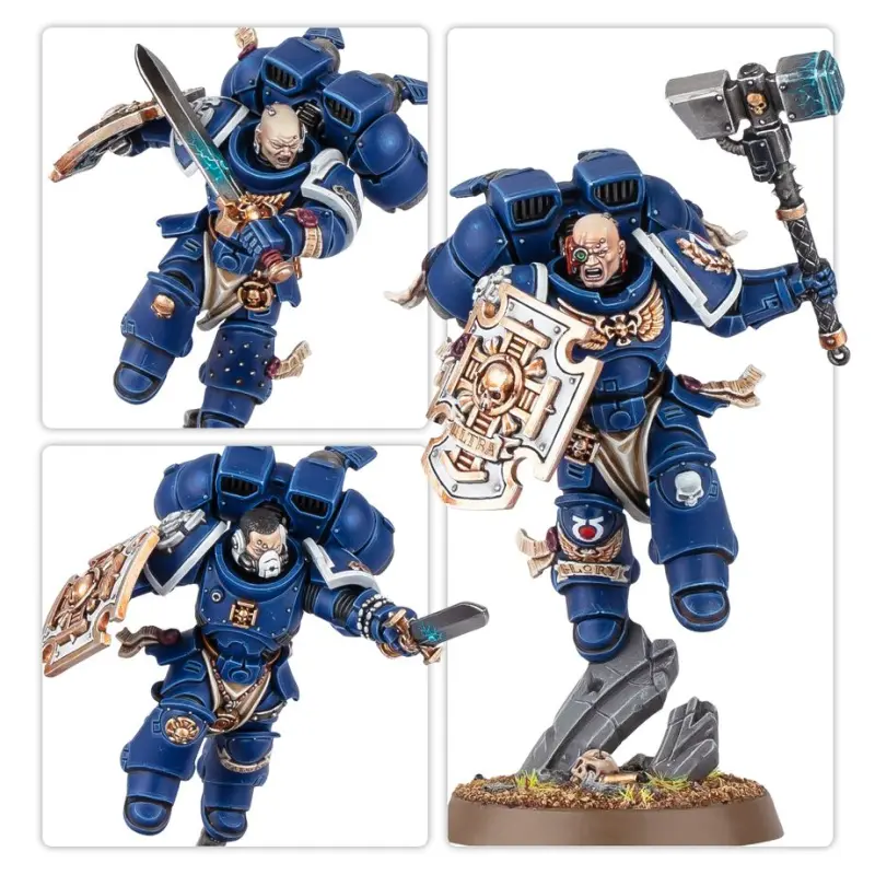 Vanguard veteran squad with jump packs, space marines, warhammer 40k, games workshop, model 48-106