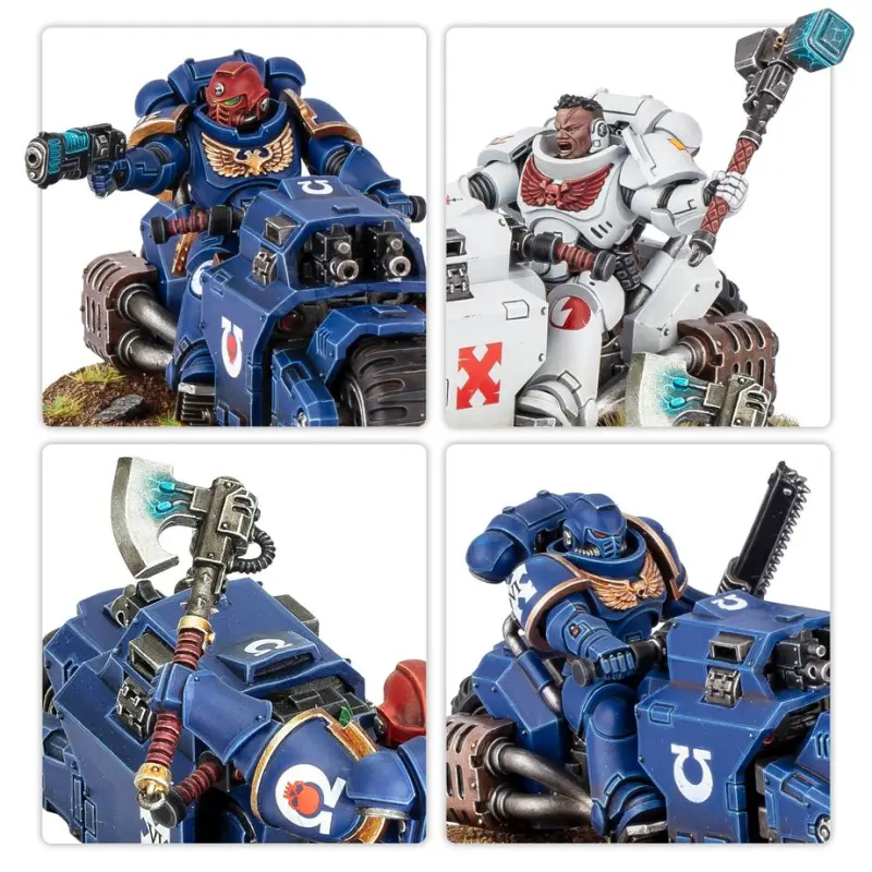 Outrider squad, space marines, warhammer 40k, games workshop, model 48-112