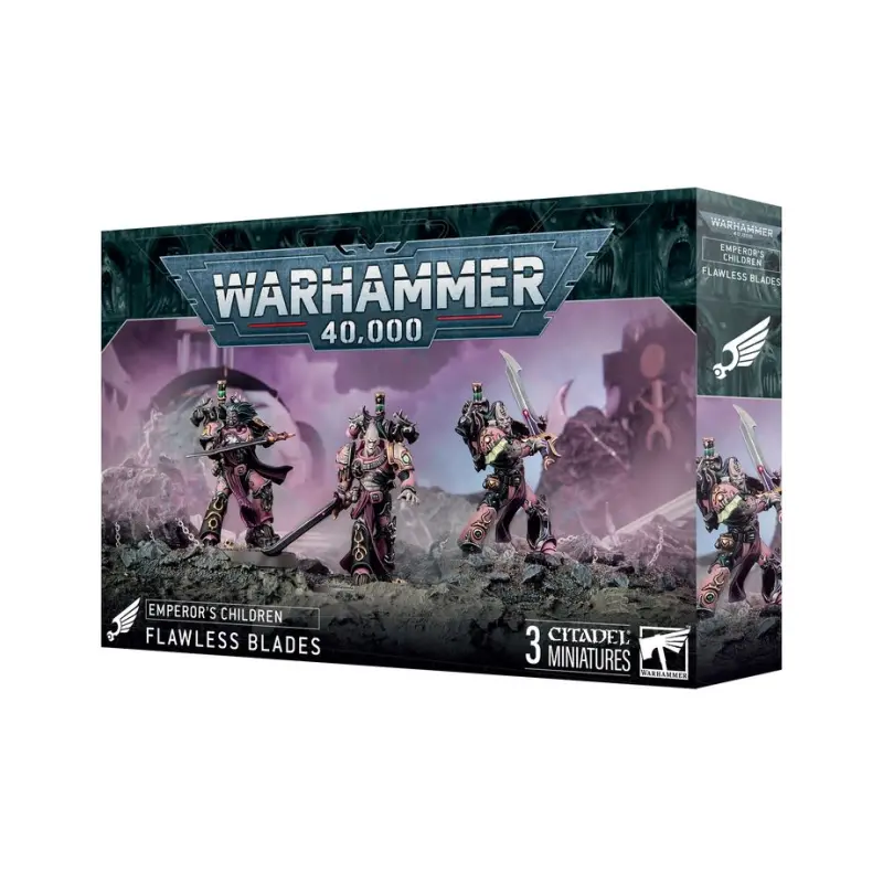 Emperor's children: flawless blades, warhammer 40k, games worksho, model 37-07