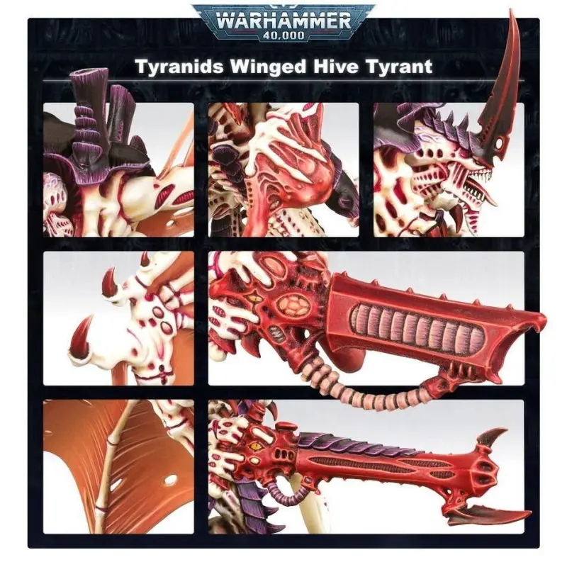 Tyranids: winged hive tyrant, model 51-08