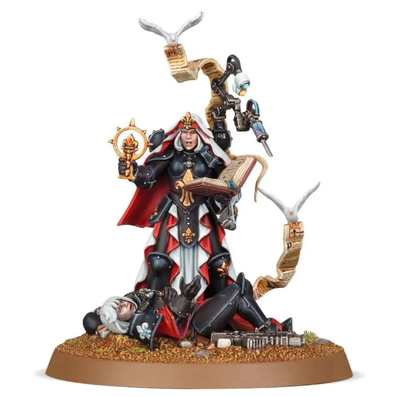 Hospitaller, adepta sororitas, warhammer 40k, games workshop, model 52-18