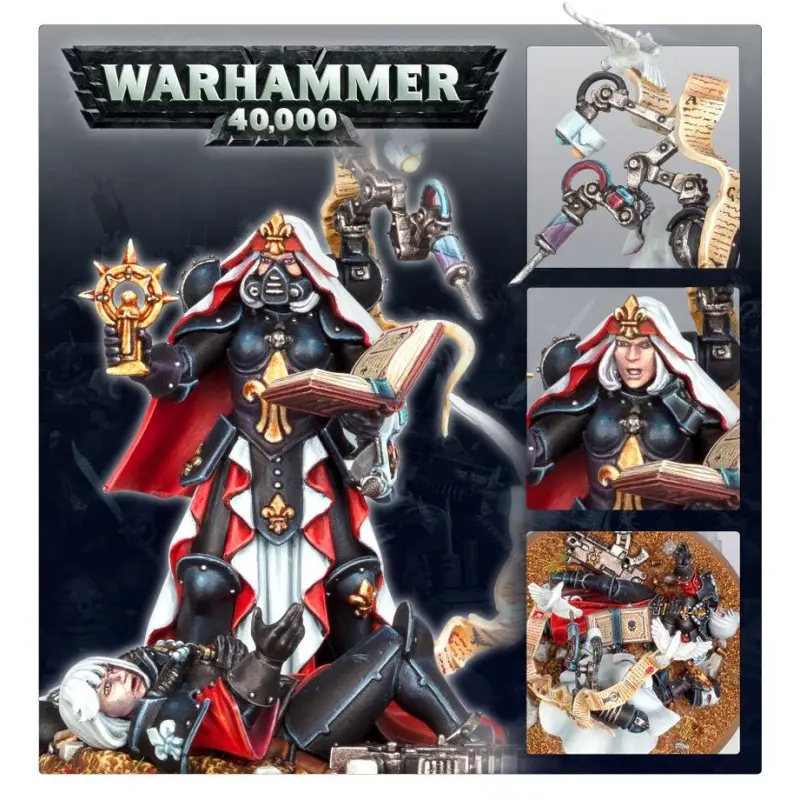 Hospitaller, adepta sororitas, warhammer 40k, games workshop, model 52-18