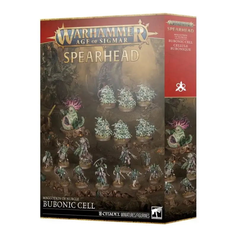 Spearhead: maggotkin/nurgle:bubonic cell, model 70-838