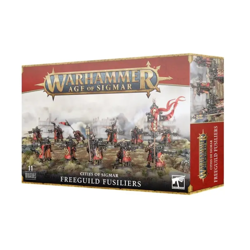 Cities of sigmar: freeguild fusiliers, model 86-19