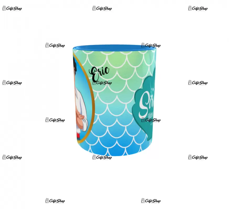 Little mermaid eric, cana ceramica, 330ml