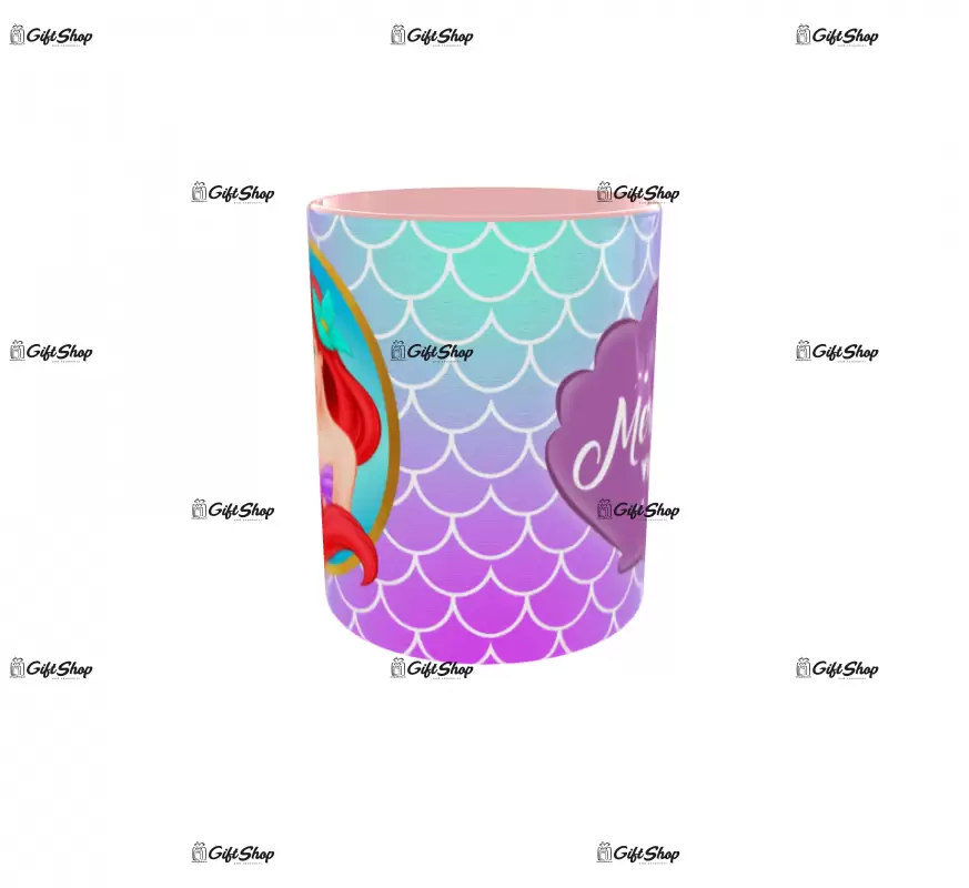 Little mermaid ariel, cana ceramica, 330ml