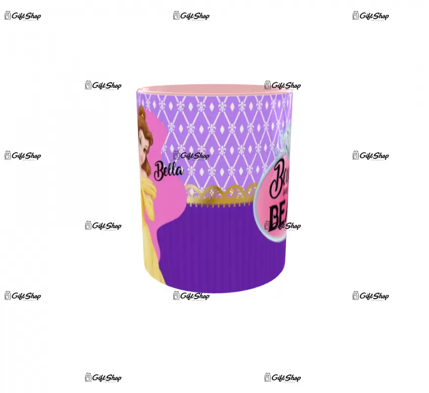 Beauty and the beast, cana din ceramica, 330ml, model 5