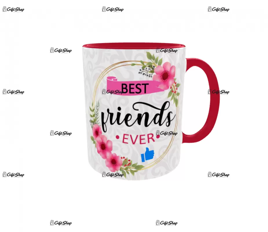 Forever best friends, cana din ceramica, 330ml, model 1