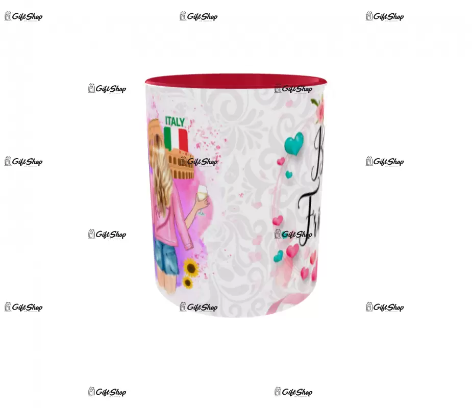 Best freinds, cana din ceramica, 330ml, model 5