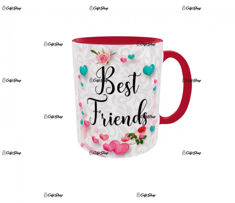Best freinds, cana din ceramica, 330ml, model 5