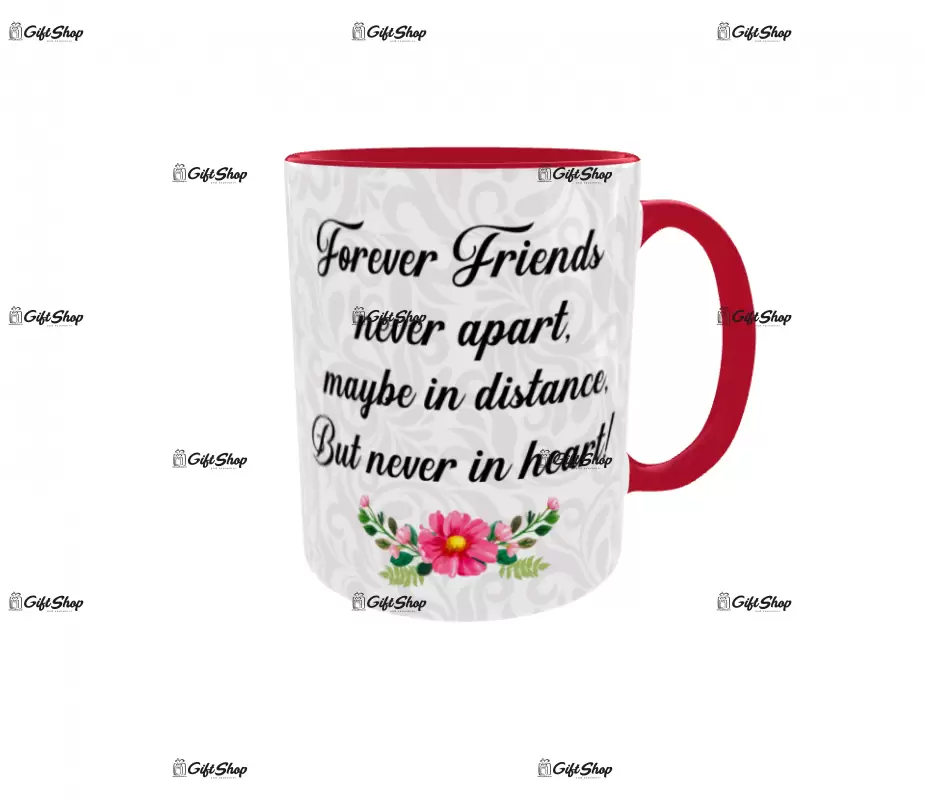 Best friends, cana din ceramica, 330ml, model 6