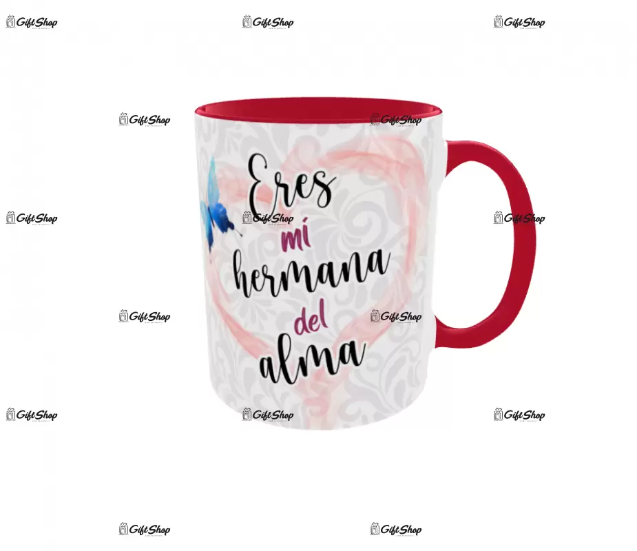 Best friends, cana din ceramica, 330ml, model 7