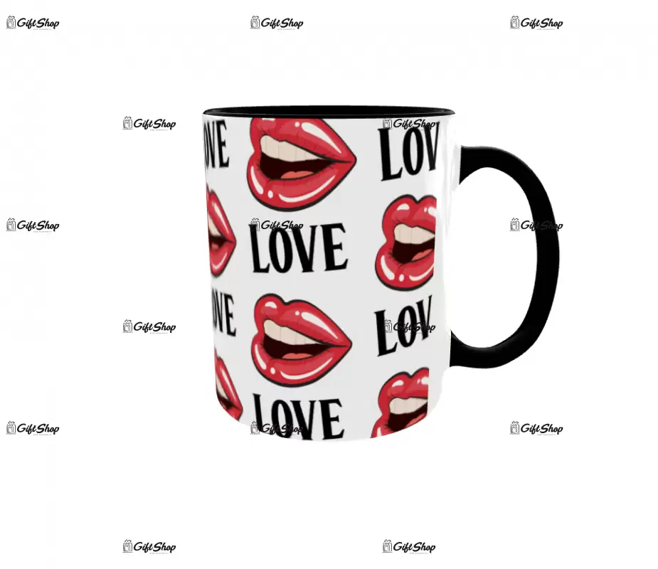 Love, cana din ceramica, 330ml, model 1a