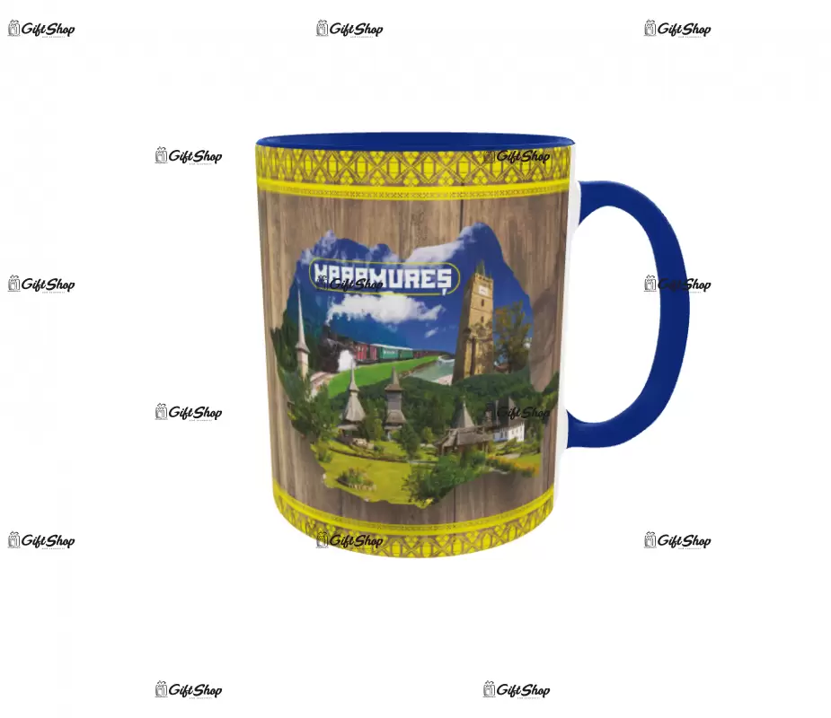 Maramures, cana din ceramica, 330ml, model 3