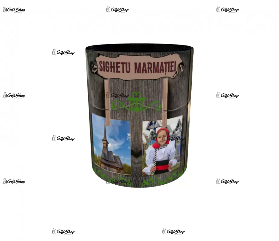 Sigetul marmatiei, cana din ceramica, 330ml, model 1