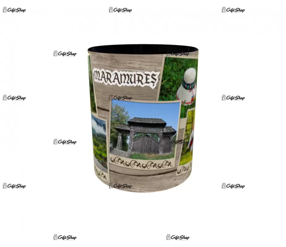 Maramures, cana din ceramica, 330ml, model 5