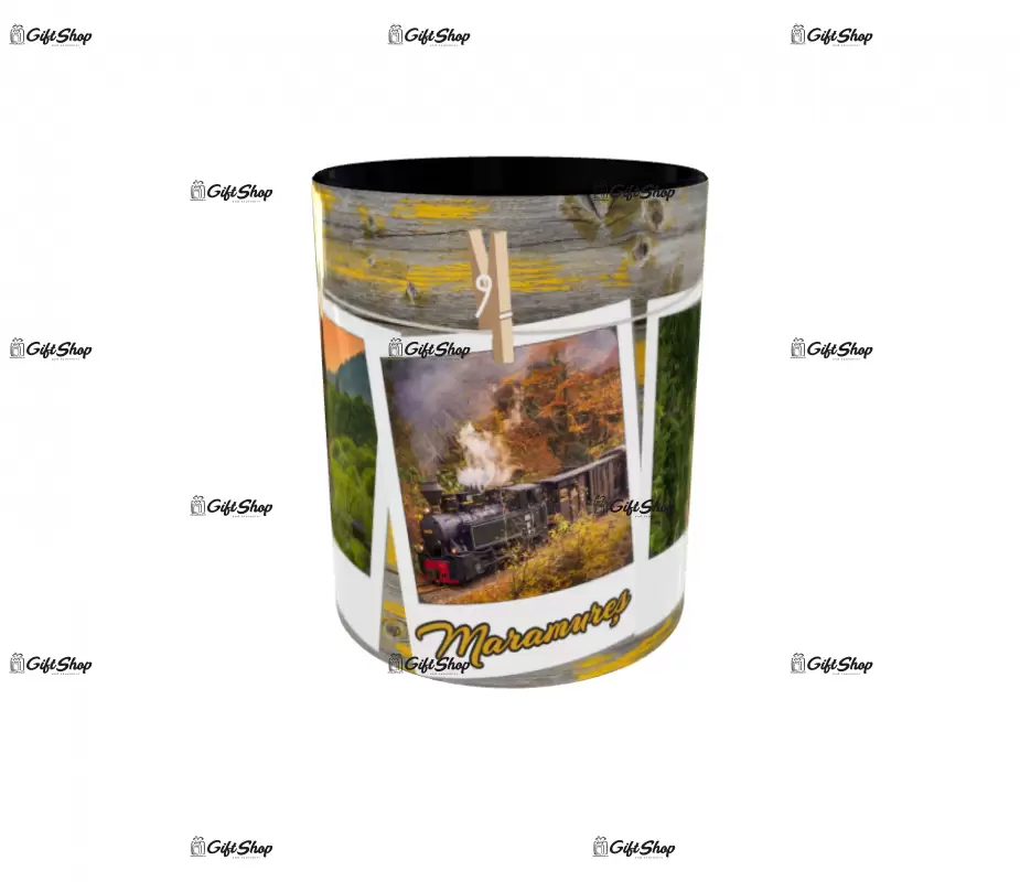 Maramures, cana din ceramica, 330ml, model 6