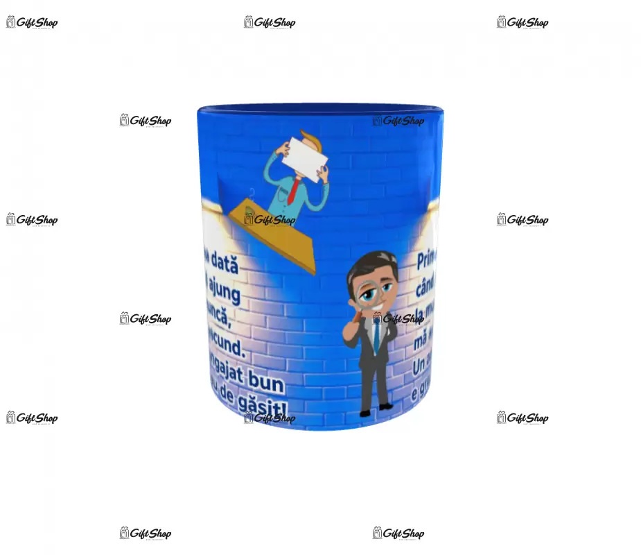 Un angajat bun, cana din ceramica, 330ml, model 1