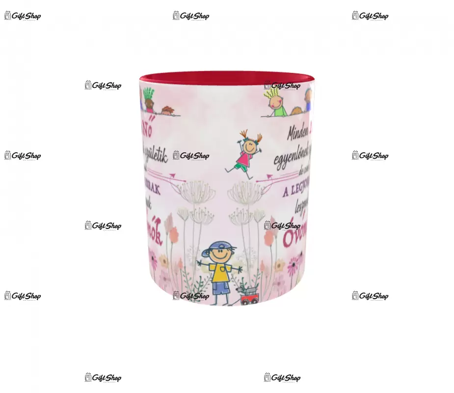 Minden no egzenlonek, cana din ceramica, 330ml, model 1