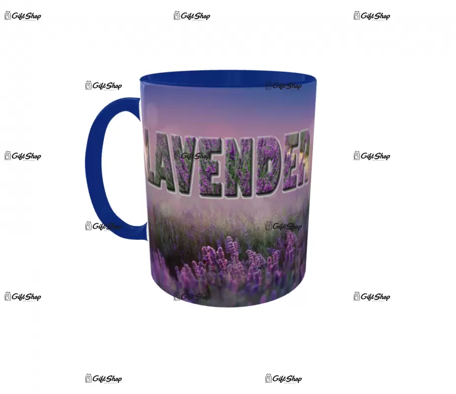 Lavender, cana din ceramica, 330ml, model 1